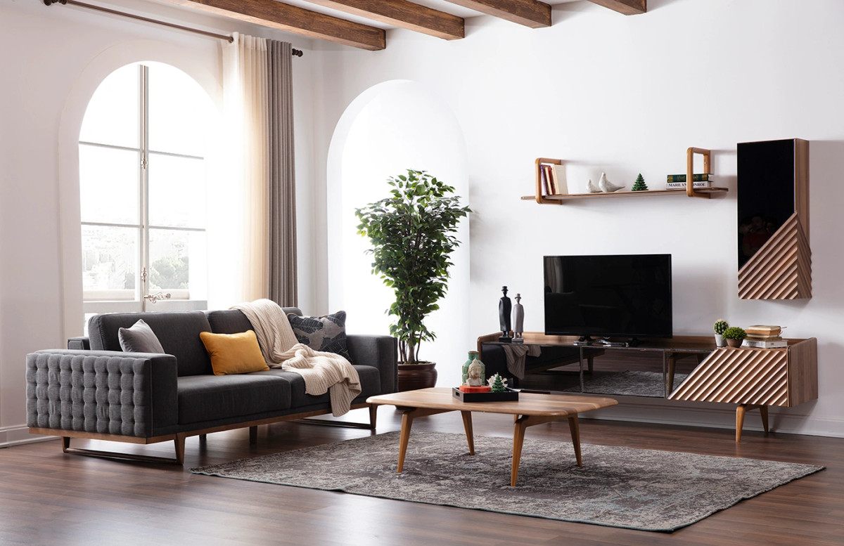 Pera TV Ünitesi Üst Dolap